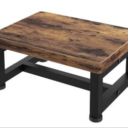 Wooden Step Stools for Adults Kids with Non-Slip Rubber Feet, Heavy Duty Stepping Stools with 500-LBS 