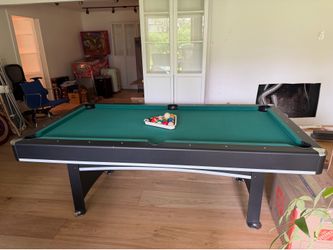 Pool Table with Ping Pong Top