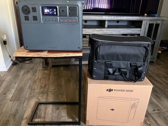 DJI Power 2000 Portable Power Station and Carrying Bag