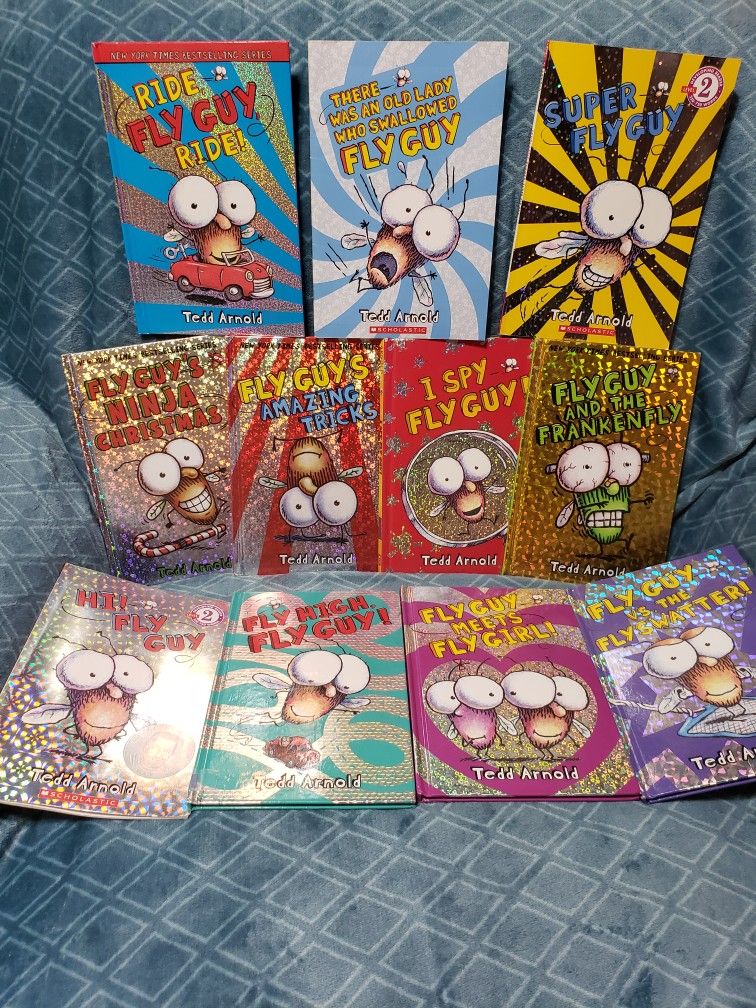 Fly Guy Collection of 11 Books By Todd Arnold
