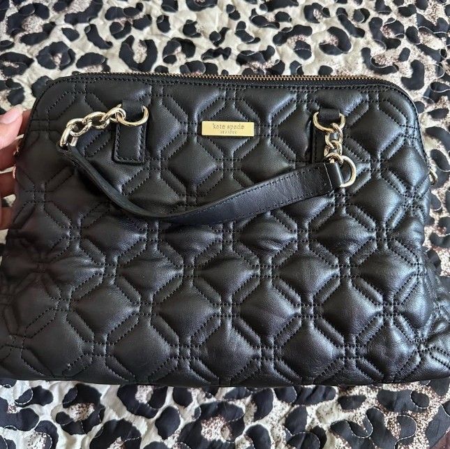 Beautiful Black Kate Spade Tote Bag