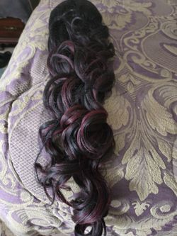 Ponytail hair