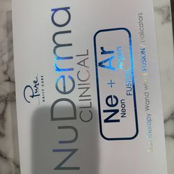 ✨ Nuderma Clinical Ne + Ar Fusion Skin Therapy Wand (6 Applicators) ✨