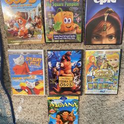 Kids DVDS Movies & Songs (20) All $40