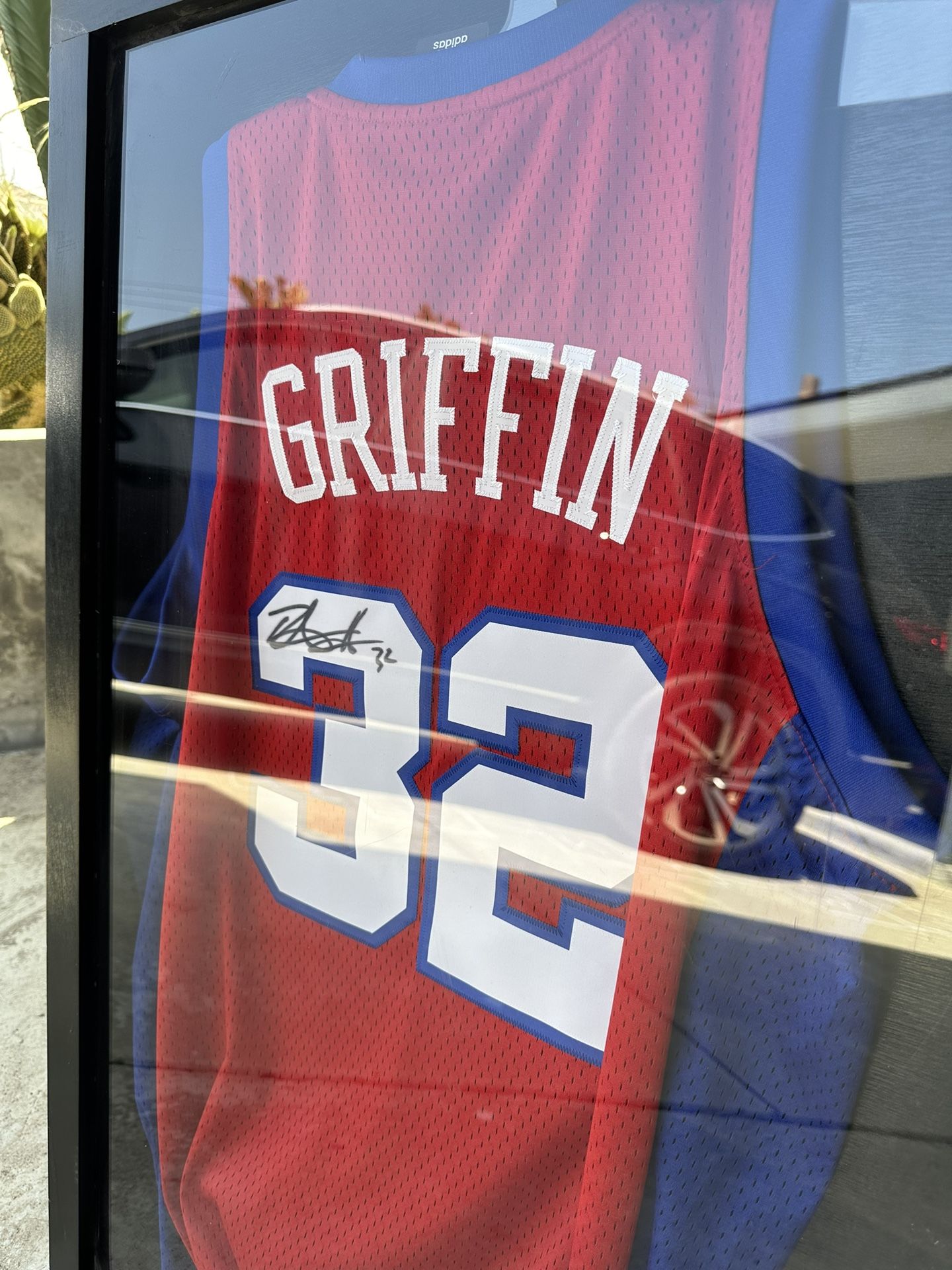 Signed Blake Griffin Jersey With Case