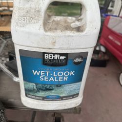 Behr Wet-Look Sealer – 1 Gallon (New) – $20