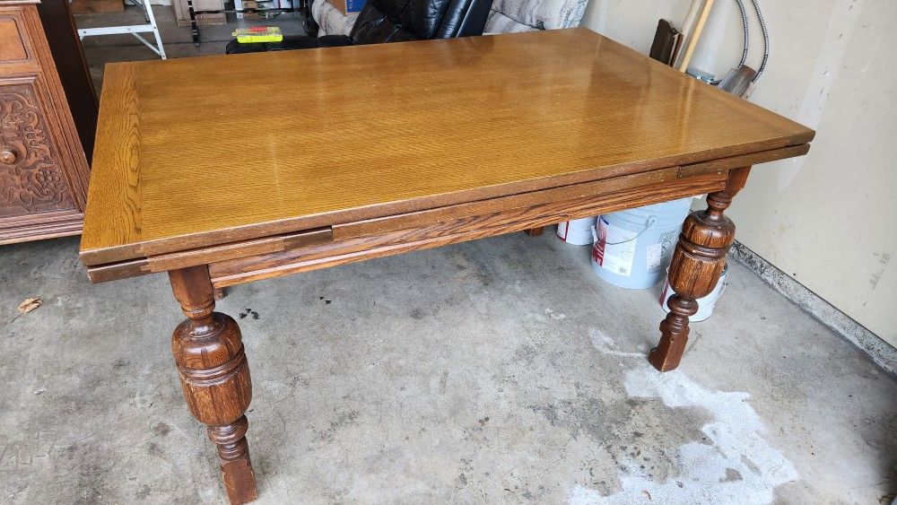 Dining Set, Table, Six Chairs, Buffet