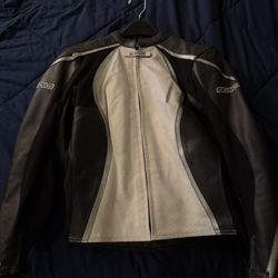 Womens Leather Motorcycle Jacket