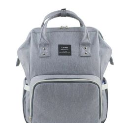 Grey Diaper Bag 