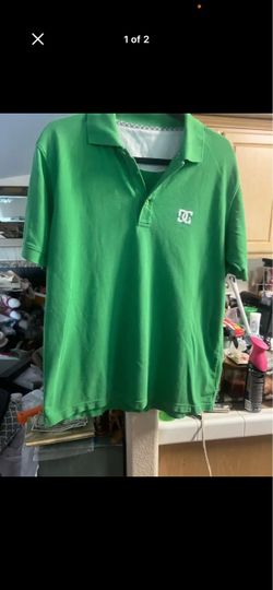 DC Shoes Green Polo Shirt