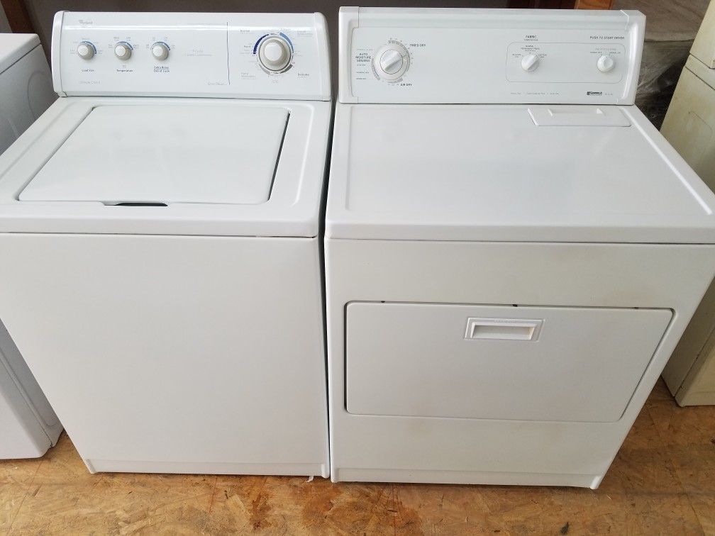 Washer and dryer