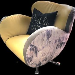 Custom Kasala Swivel Chair 