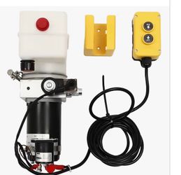 Electric Hydraulic Pump, 12V DC Remote Control System, for Dump Trailers truck