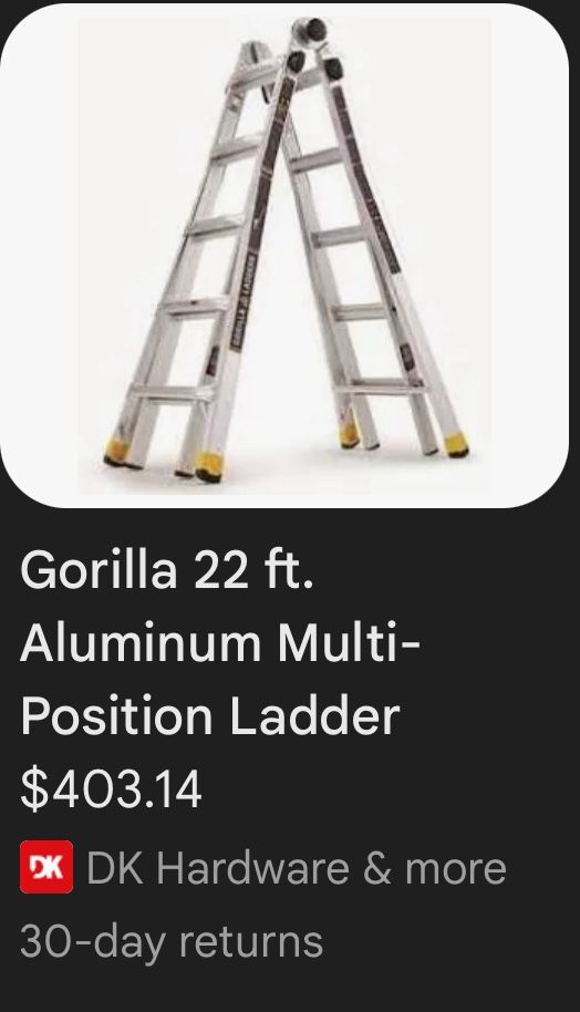 Gorilla Ladder 22 Ft