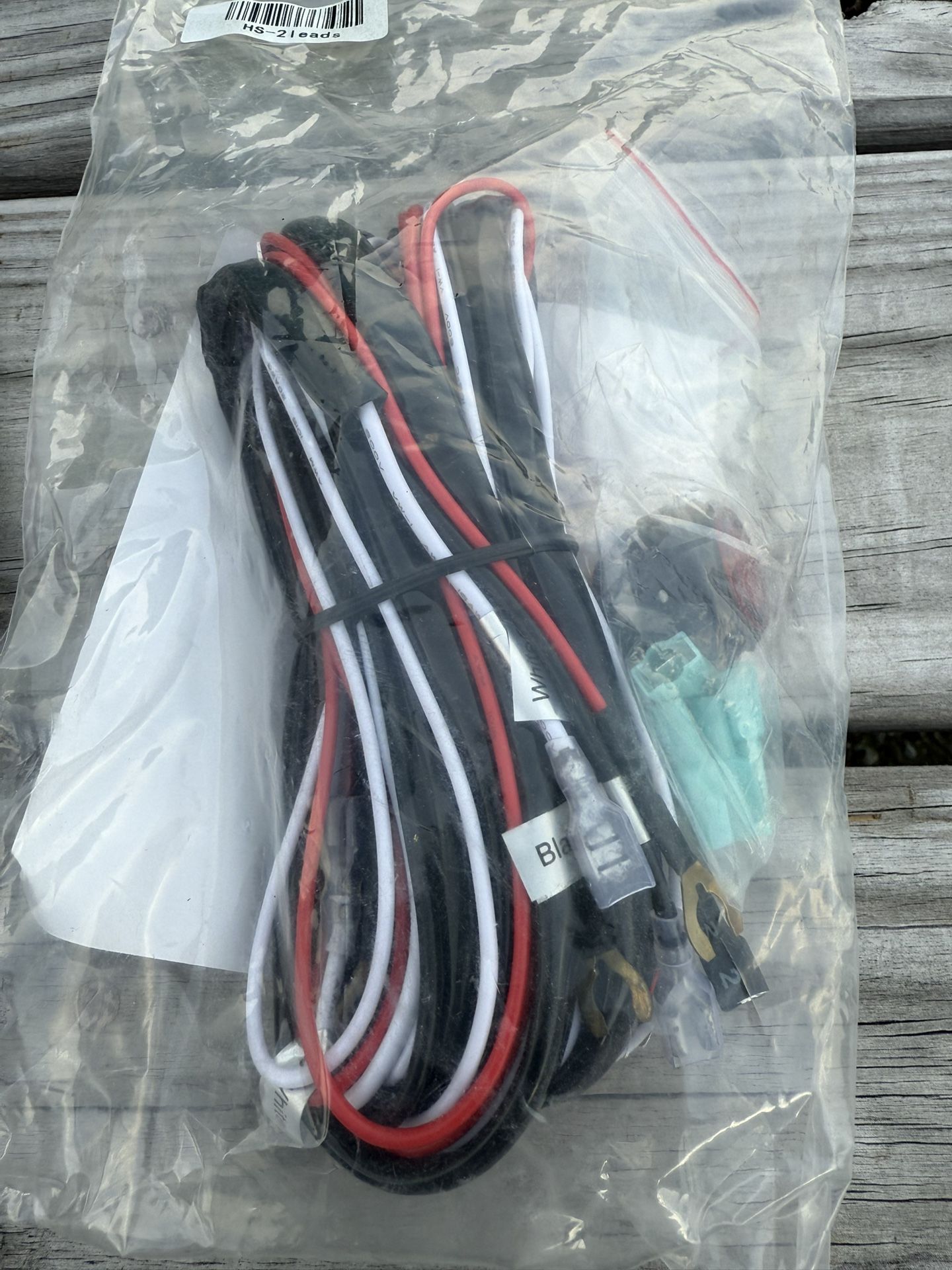 Jeep & Truck Led Bar Lights Wire Harnesses 40 Amp With Switch LED Bulbs