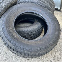  Bridgestone A/T LT275/70R18 99% F250 Tires Ram 3500 Chevy GMC 2500HD 10 PLY