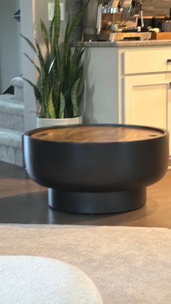 West Elm, coffee table West Elm, coffee table