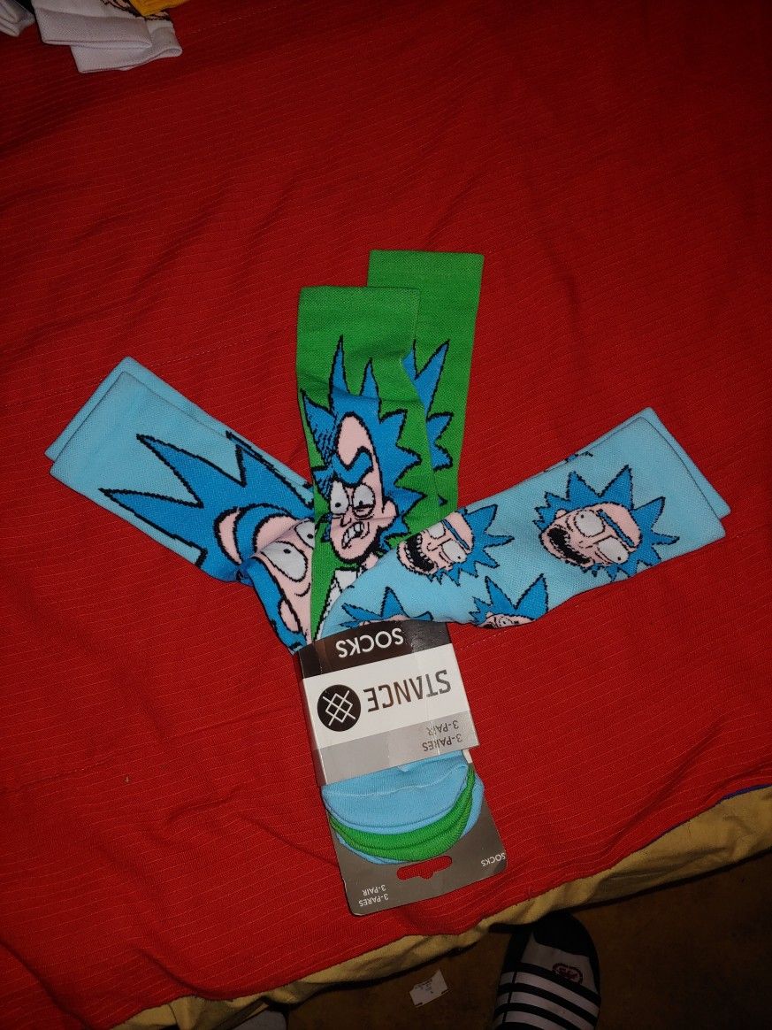 Rick And Morty Rick Socks