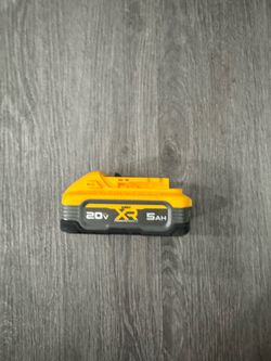 20v Dewalt XR power stack battery 5ah