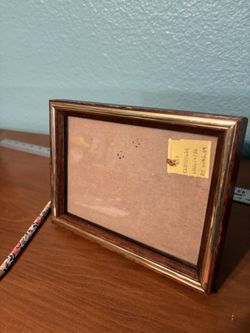 Wood And Gold Frame 5 X 7