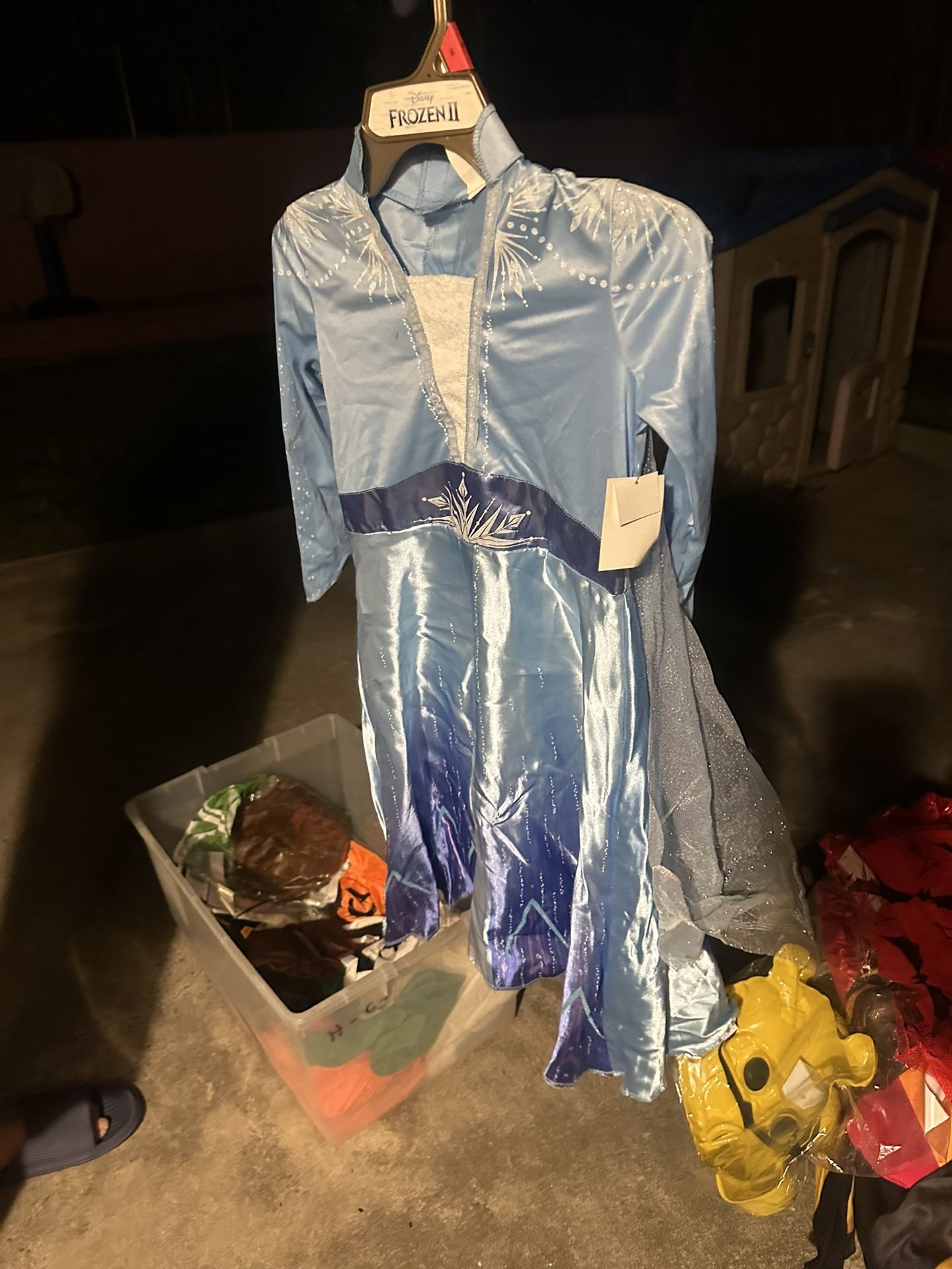 ❄️ Disney Frozen II Elsa Costume Dress – Kids Size 7-8