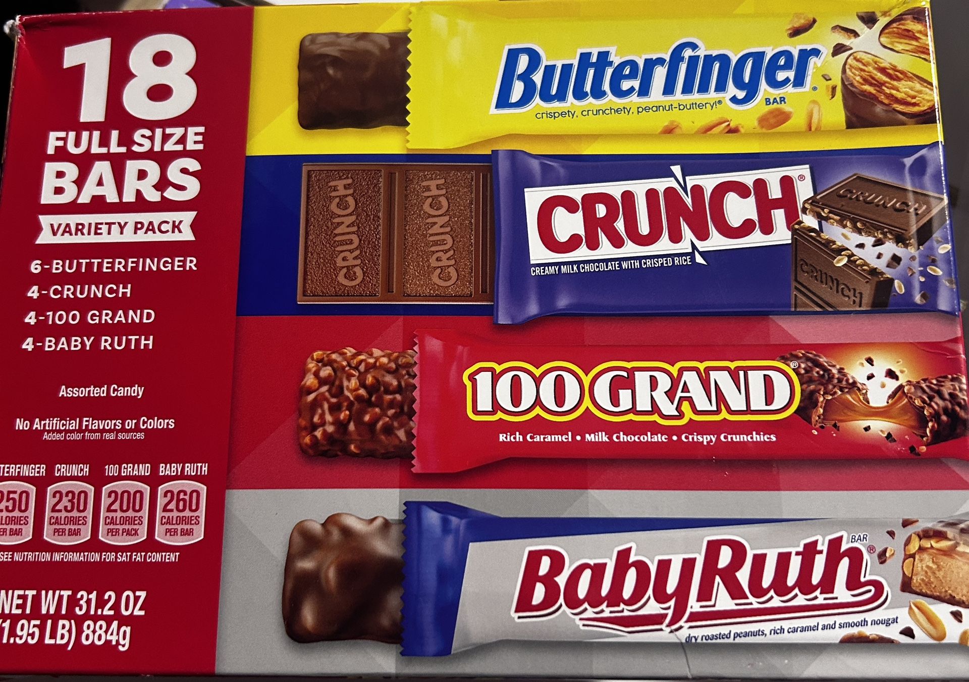 Boxes Of Candy Bars