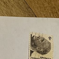 1968 Franklin D Roosevelt 6¢ Stamp
