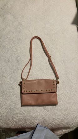 Pink Studded Crossbody Bag (Sam & Hadley)