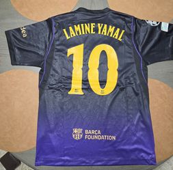Barcelona away jersey lamine yamal #10 size S M L xl xxl 3xl