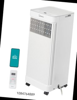 Midea 10,000 BTU ASHRAE (7,100 BTU SACC) Portable Air Conditioner, Smart Control,  up to 300 Sq. Ft.