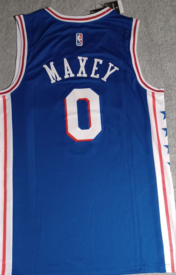 maxey sixers jersey
