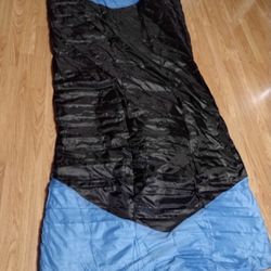 Oaskys Camping Sleeping Bag Black/Gray W/Tote 3 Seasons Lightweight Waterproof

