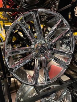 24x10” Dub “Flex” Wheels