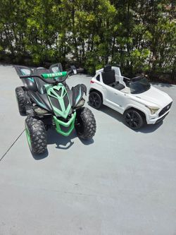 Kids Ride On Toyota Sequoia & Yamaha ATV