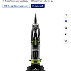 BISSELL PowerForce Helix Turbo Rewind Pet, Upright Vacuum, Pet Friendly, Automatic Cord Rewind, Powerful Pet Hair Pickup, Extra-Wide Cleaning Path, 33