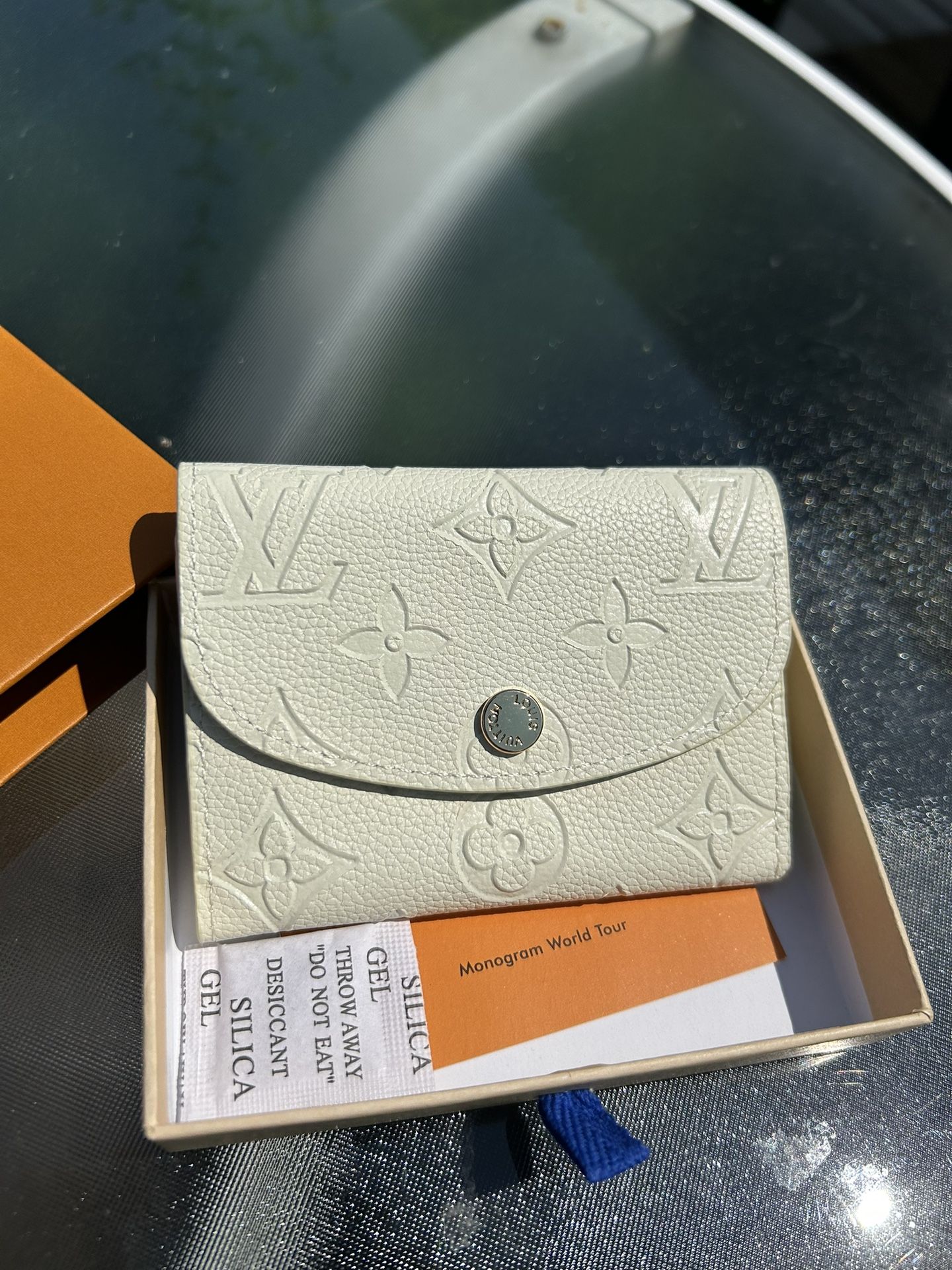 Cream White Luxury Women’s Hand Wallet