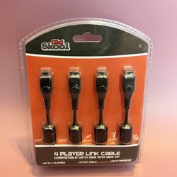 NEW. 4 PLAYER LINK CABLE FOR GBA/GBASP - Old Skool