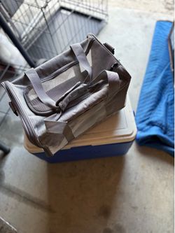 Gray Soft Pet Carrier