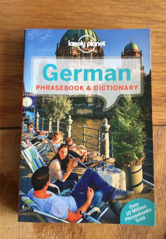 Lonely planet German phrasebook and dictionary