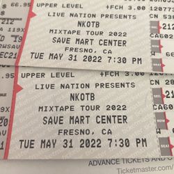 Tickets, NKOTB 