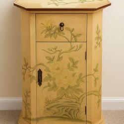 ⭕️ Decorative Hand Painting Chinese Lacquered Accent