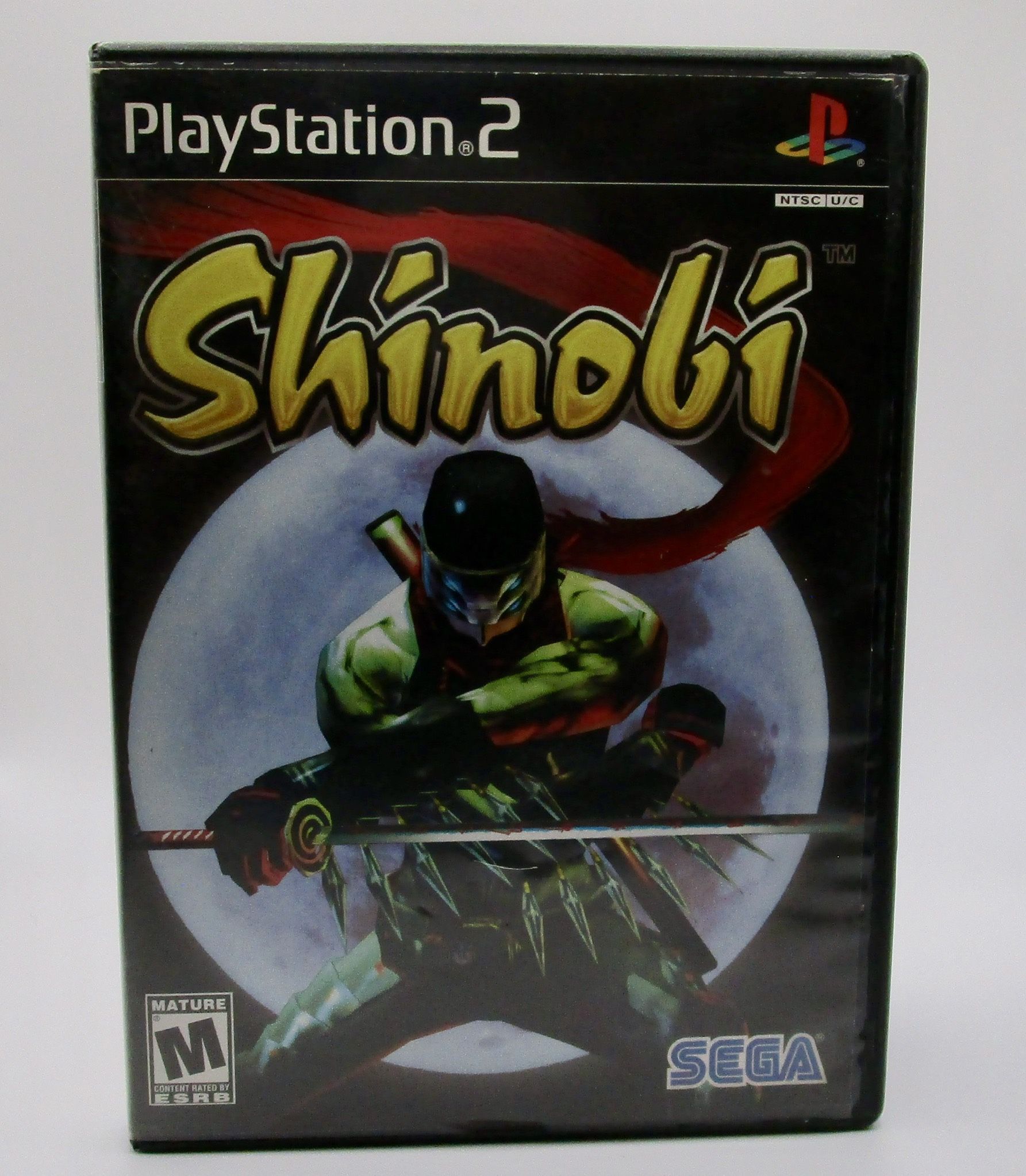 Shinobi Sony PlayStation 2 PS2 2002 Used Tested and Working - Missing Manual