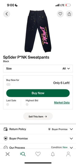 Sp5der P*nk Sweatpants