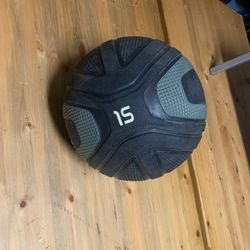 15 Pound Medicine Ball