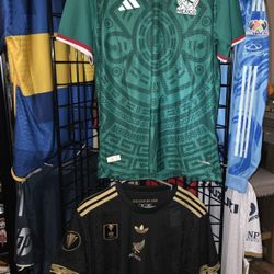 Soccer Jerseys Futbol Liga MX México Europa Clubs Etc Adult Size Talla Adulto Mens Size Médium Large XL No Trade 