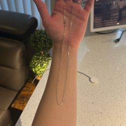 16” Pure 925 Silver Necklace 