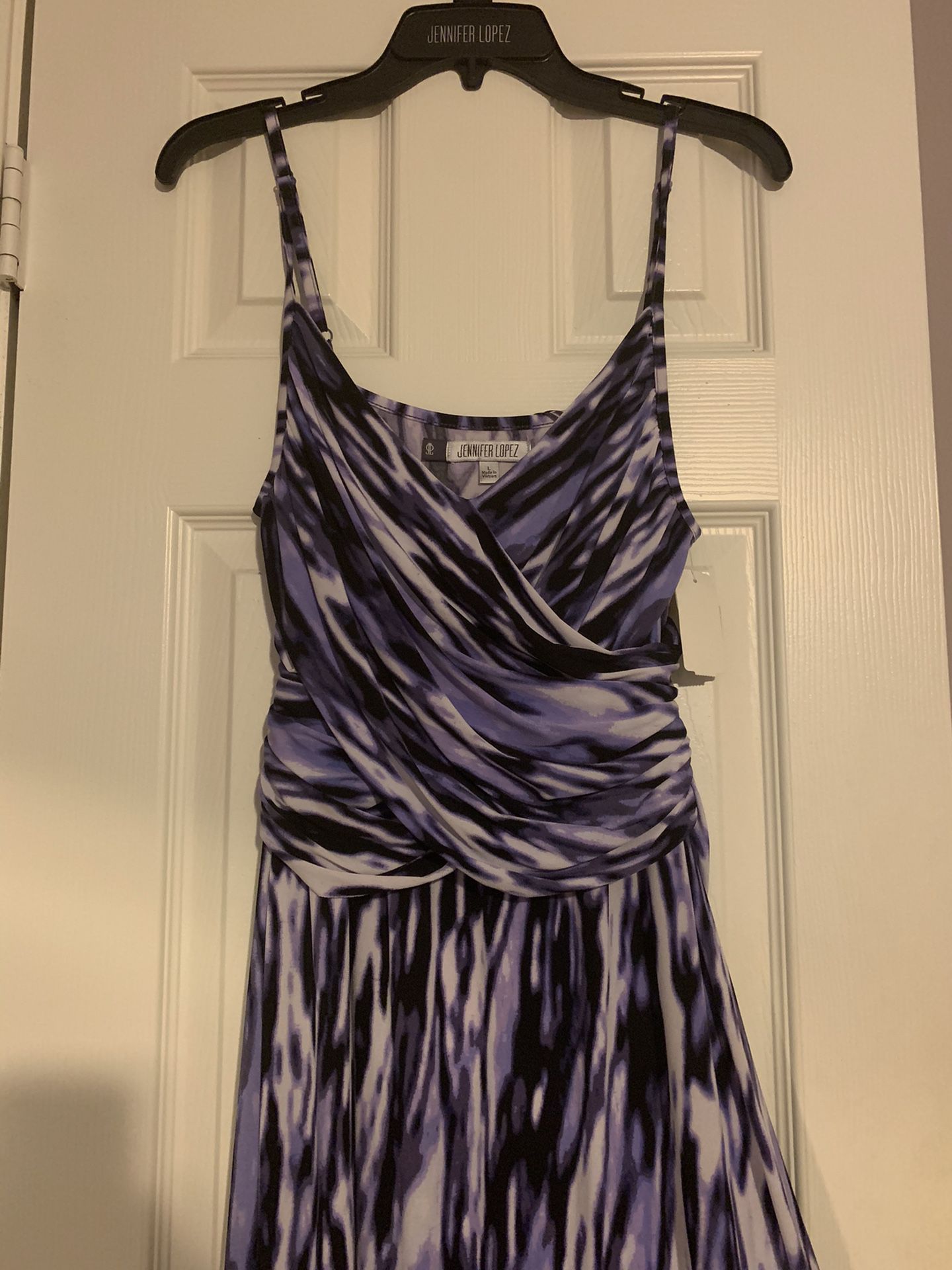 JLo Purple Dress