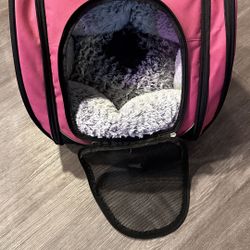 Dog Carrier Pink Bag 