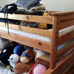 Twin Bed Frame and Mattress 