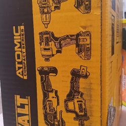 20v Dewalt Brushless 4 Tool Combo Kit 